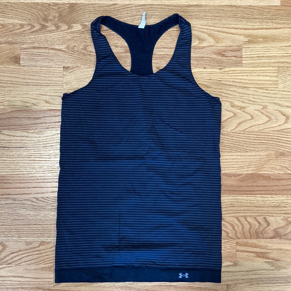 Under armour striped tank XL - fits tight